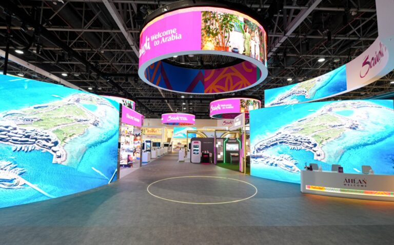 Saudi Tourism Authority’s Stand at Arabian Travel Market